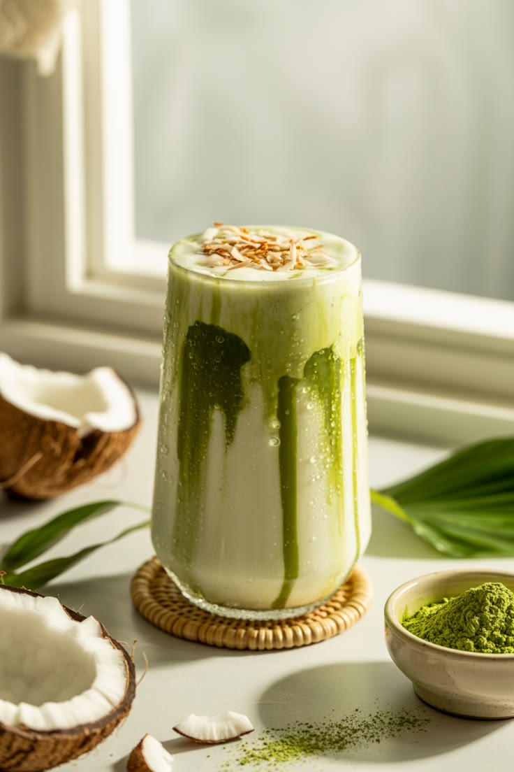Coconut matcha